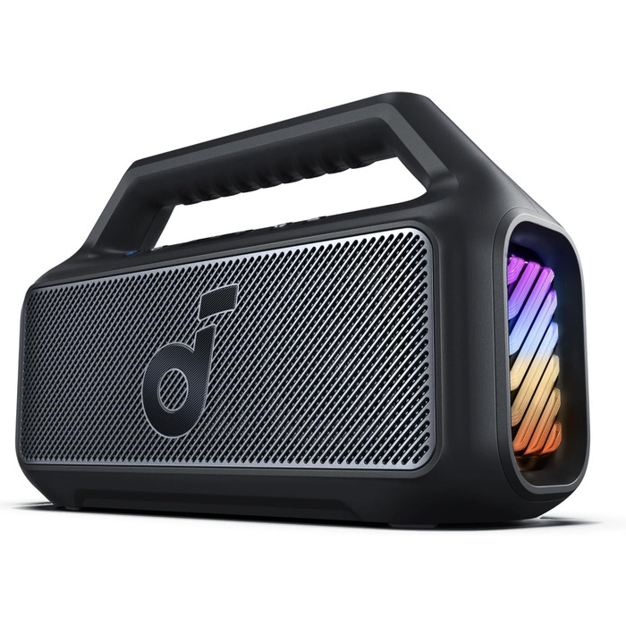 Портативна Bluetooth колонка Soundcore Boom 2 SE 30W, IPX7, бас BassUp, 18 год, USB-C, для пляжу, кемпінгу, саду