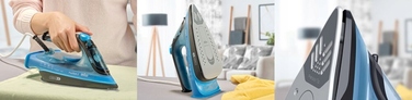 Парова праска Braun FreeStyle 3 FI3194BK 2400 Вт, синьо-чорна