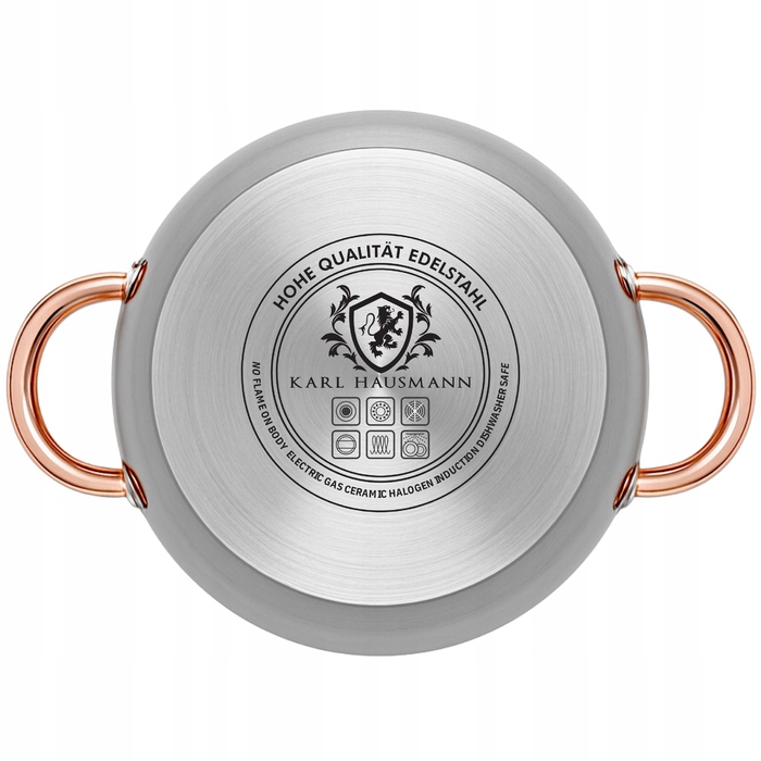 Каструля традиційна Karl Hausmann SOLID GOLD, 6 л