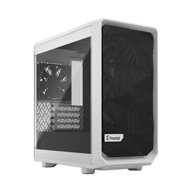 Корпус Fractal Design Meshify 2 Mini White TG Clear Tint - міні-корпус з прозорим склом