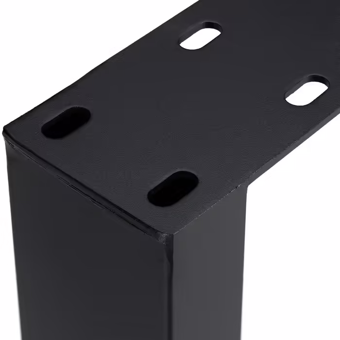 Relaxdays Set of 2 Table Feet, Black