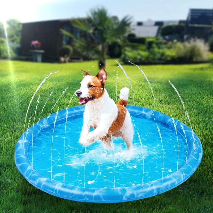 Басейн для собак Ø 80 см, басейн для собак, іграшка з водою, дитячий басейн, басейн для ігор