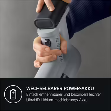 AEG ULTIMATE 7000 ÖKO AP71UB14AM Cordless Vacuum Cleaner / extra powerful / ultralight 2.2 kg / 70% recycled material / up to 40 minutes of runtime / 120m² / 5-stage filtration / all floors / Automatic, Matte Black
