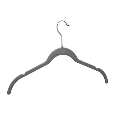 Relaxdays Velvet Clothes Hanger Set