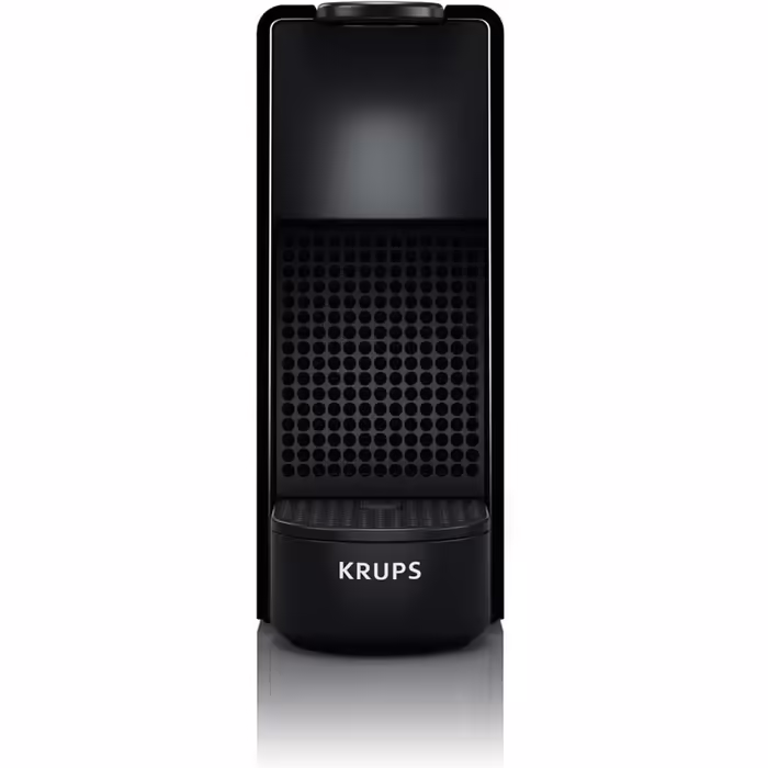 Nespresso Krups XN1108 Essenza Mini Coffee Capsule Machine | 14 Capsules | 19 bar | Energy Saving Mode | 1260 W | 0.6 L | 8.03 x 3.31 x 12.99 cm | Black | Energy Class A Black without Milk Frother Single