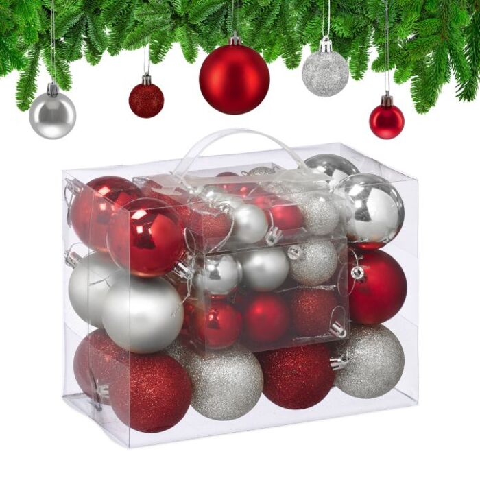 Relaxdays Christmas Ornament Set