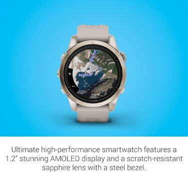 Розумний годинник Garmin epix Pro (Gen 2) Sapphire Edition 42 мм: преміум-модель з інтегрованою ліхтариком та передовою технологією тренувань