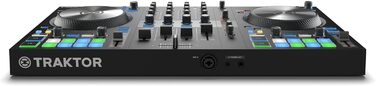 DJ контролер Native Instruments Traktor Kontrol S3 4-канальний з 16 педами та інтегрованою звуковою картою, Traktor Pro 4