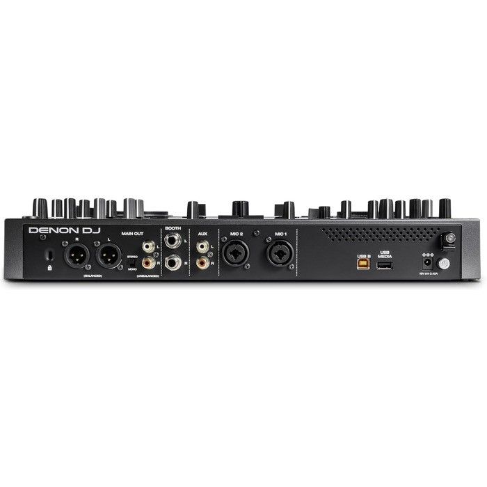 Denon DJ PRIME GO+ - Портативний DJ контролер та мікшер з розділенням STEM, 2 деки, Wi-Fi, Bluetooth, керування світлом, 7