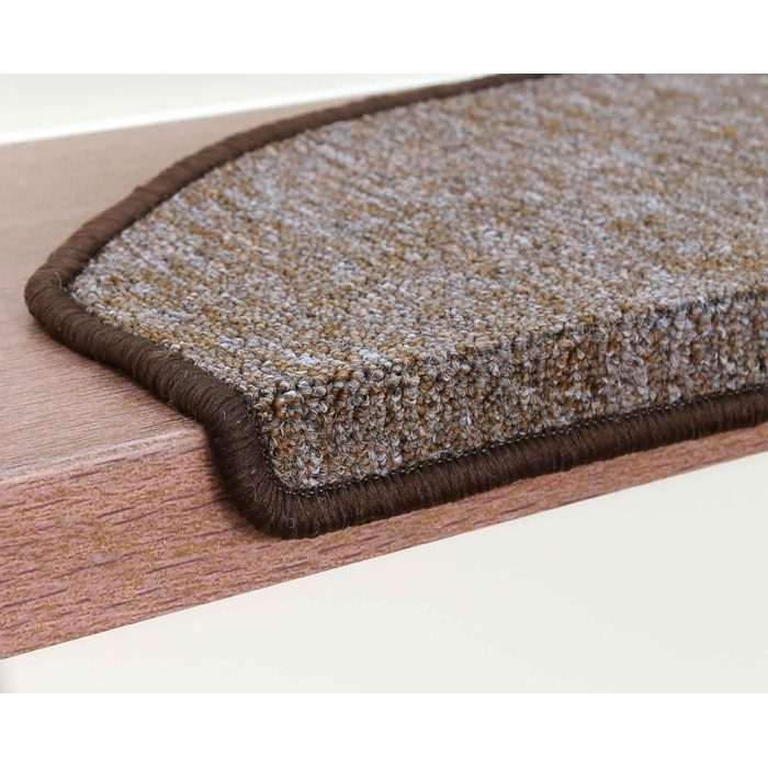 Ступінчасті килимки Kettelservice-Metzker Rambo - різні комплекти та кольори (14 шт., коричневий)