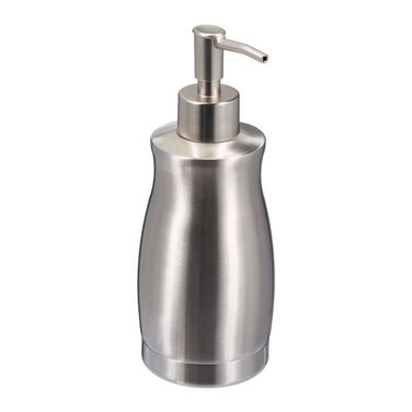 Relaxdays Stainless Steel Soap Dispenser 400 ml