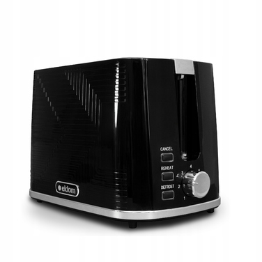 Тостер Eldom TO320C, чорний, 900 Вт