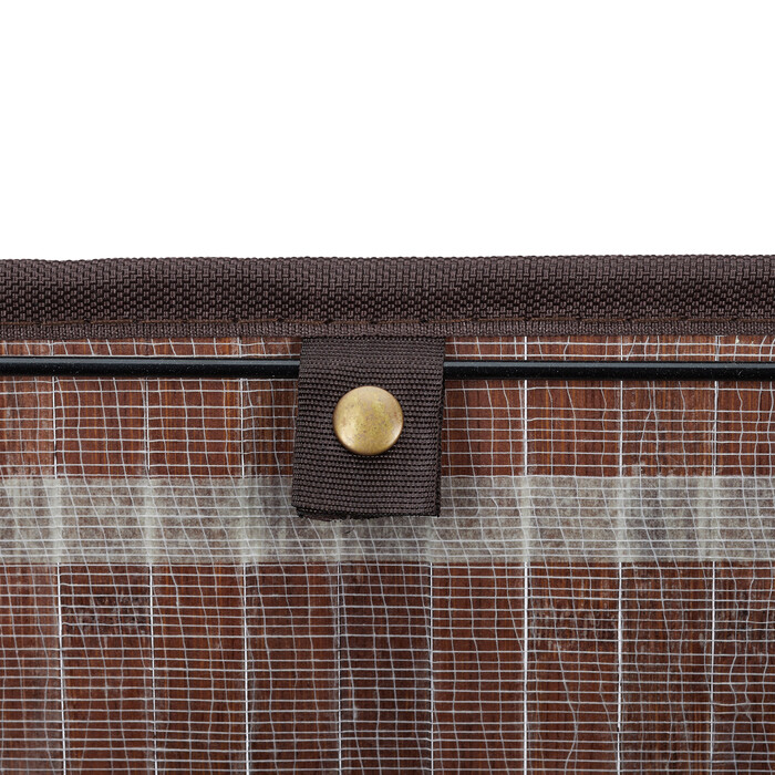 Relaxdays Bamboo Laundry Basket, Square