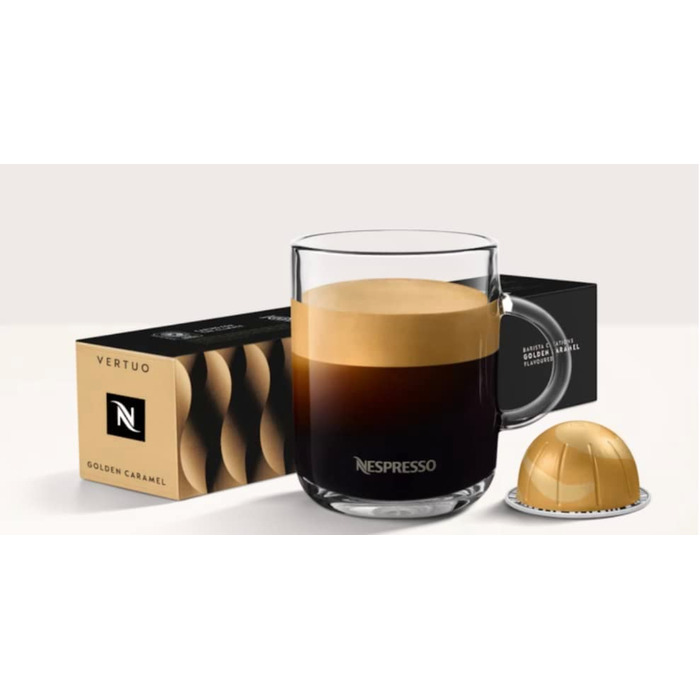 Капсули Nespresso Vertuo Barista Creations: Golden Caramel, Sweet Vanilla, Rich Chocolate (30 шт.)
