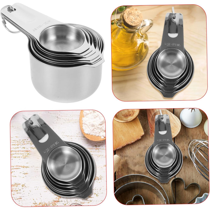 Alipis 4-Piece Bar Set: Cocktail Shaker, Measuring Spoons, Large Jigger, Tea Strainer, Schnapps Glasses, Tamper, Latte Glasses, Grater, Measuring Liquid, Measuring Cup, Auxiliary Tools, Flasks, Scoops