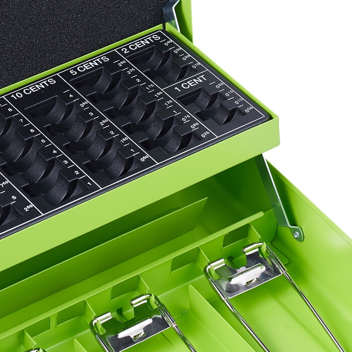 Relaxdays Cash Box Комбінація номерів Євро