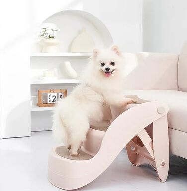 Сходинки для тварин Lanco – 3 сходинки для котів та собак. Міцний та неслизький матеріал. Розміри: 50 x 38 x 38 см