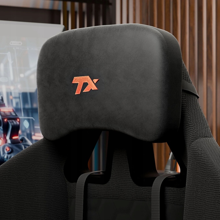 Ігрове крісло Trex E-Sports TX-150GC Magnar, тканина, чорне