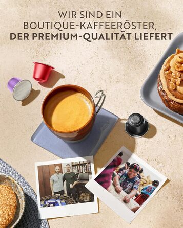 Капсули кави ROSSO CAFFÈ Nespresso Reserve Edition, 80 шт. (8 сортів преміум еспресо), сумісні з Nespresso, Made in Italy