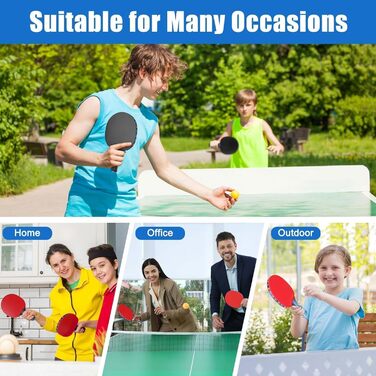 Набір для пінг-понгу преміум-класу: 2 ракетки, 3 м'ячі, сумка. Підходить для початківців та змагань вдома.