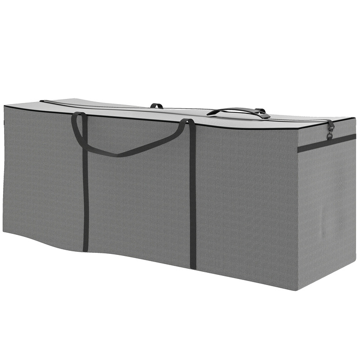 Чохол для зберігання садових подушок та аксесуарів Outsunny (Aosom), 200x60x75 см, сірий