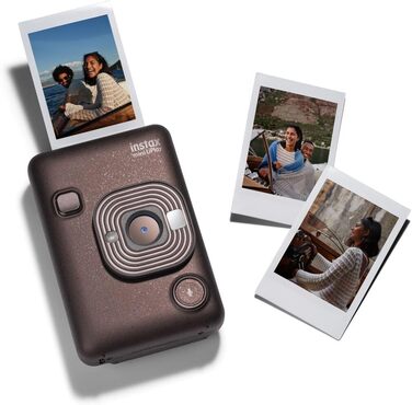 INSTAX Mini LiPlay 2: Гібридна цифрова камера (Deep Bronze)