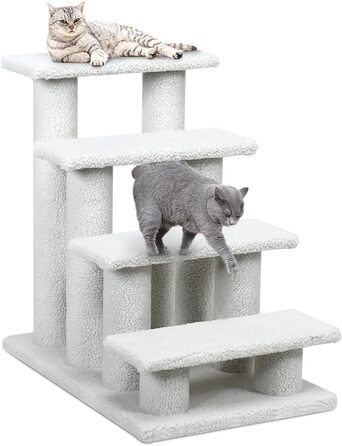 Сходи для котів SOARS, 4-ступеневі, до 25 кг, для собак, котячий комплекс, 61 x 41 x 60 см