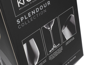 Келихи для білого вина Krosno SPLENDOUR, прозорі, 340 мл, 6 шт.