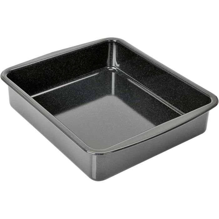 ORIGINAL KAISER Cuisine Line Casserole Dishes, Alloy Steel, Black, 1-Pack