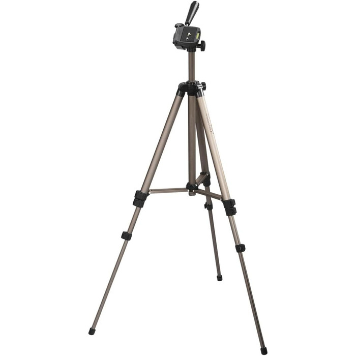 Легкий штатив-тринога Hama Star 05 106-3D з 3-позиційною головкою, розкладна висота 42-125 см, колір шампань