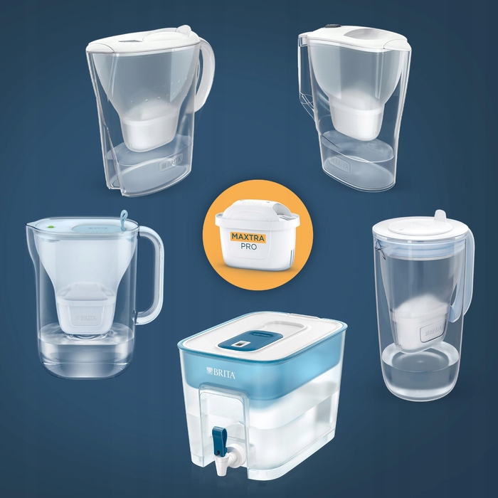 Смінні фільтрувальні картриджі для глека Brita Maxtra Pro Hard Water Expert, 8 шт.