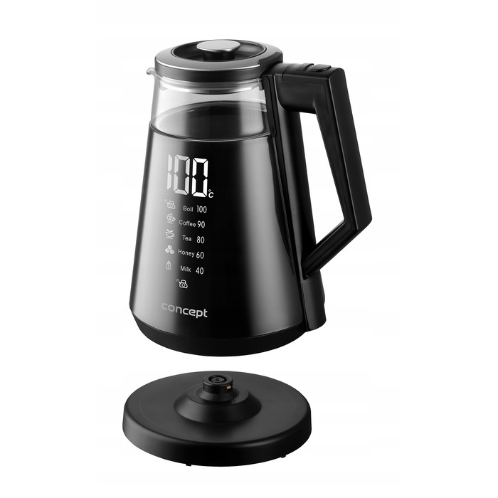 Скляний електрочайник THERMOSENSE Concept RK4170, 1,7 л