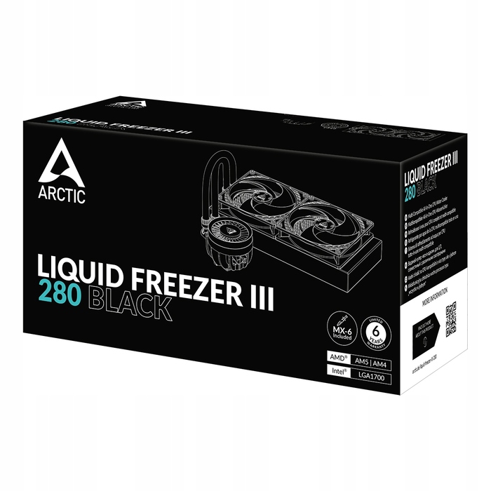 Рідинне охолодження Arctic Liquid Freezer III 240 Black (ACFRE00134A)