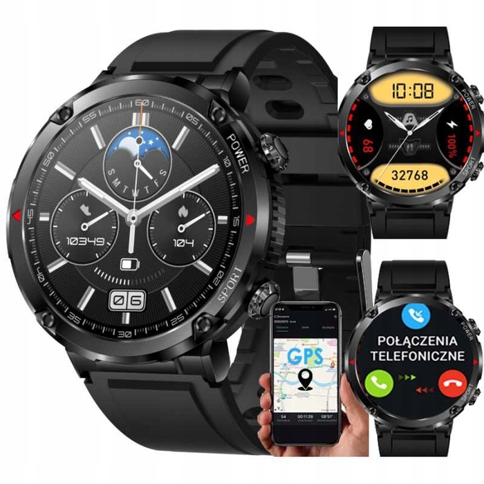 Смарт-годинник SMART-TREND T30 - E96/ SB, чорний