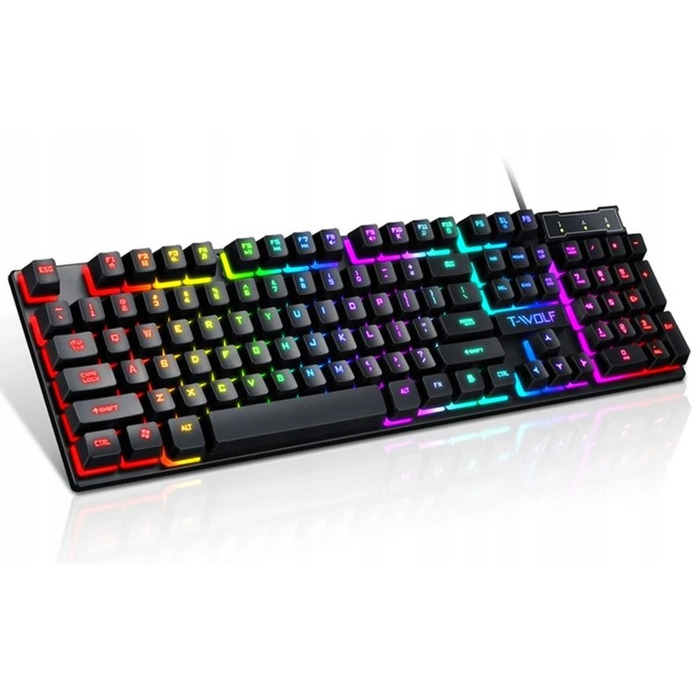 Ігрова механічна RGB клавіатура з LED-підсвіткою