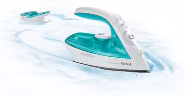 Tefal FV6520 Freemove Air Cordless Steam Iron | 2400 W | 25g/Min Continuous Steam | 115g/Min Steam Burst | Cordless Technology | Automatic Shut-Off | Turquoise/White