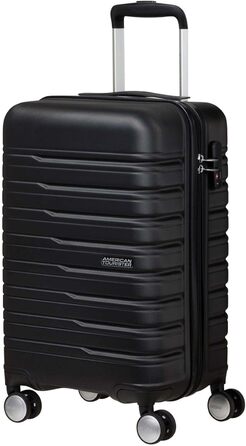 Чемодан American Tourister Flashline, 67 см, 69/75 л, чорний (Shadow Black), Spinner S Slim