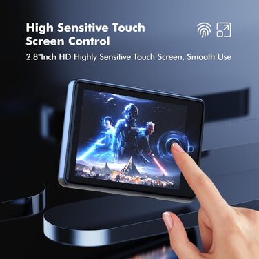 MP3-плеєр для дітей з Bluetooth 5.3, 64GB, 2.8