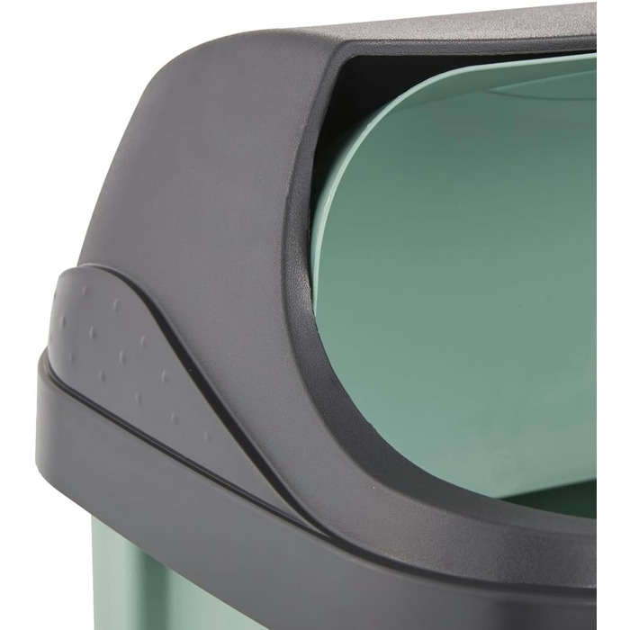 Відро для сміття Keeeper Rasmus з роликовим кришкою, світло-зелене (Nordic Green), 25 л