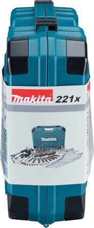 Набір інструментів Makita E-10883, 221 предмет, універсальний