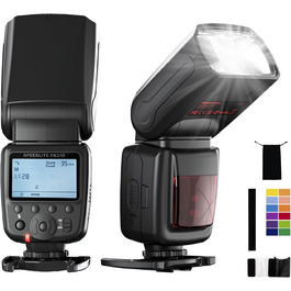 Фотоспалаху Blitz GN60 TTL для Canon DSLR, швидка синхронізація 1/20000s, бездротовий зв'язок 2.4G, швидке перезарядження 0.1-2.7s (FK310)