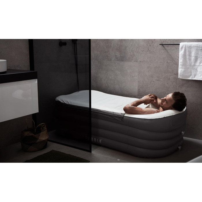 Надувна ванна Tubble Royale Black Onyx 255 літрів: розкішне домашнє спа для дорослих