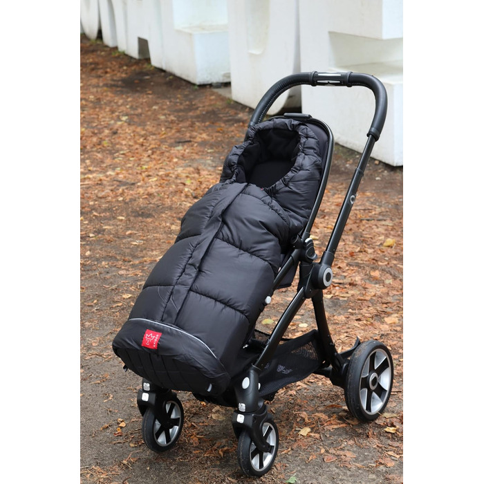 Дитячий зимовий конверт Kaiser Naturfelle Iglu Thermo Fleece чорний