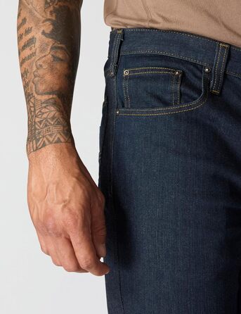 Джинси чоловічі Carhartt 102807, блакитні, 36W/32L, класичний крій