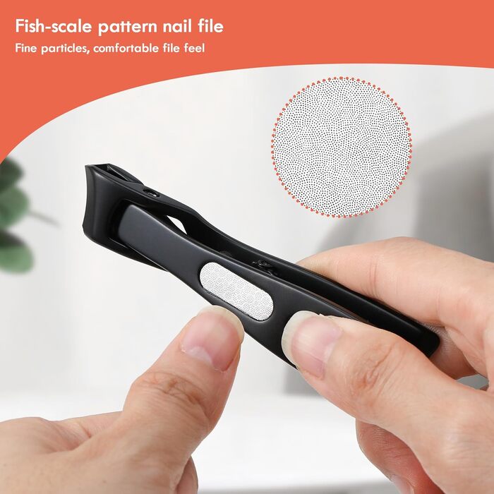 Набір кусачок для нігтів BEZOX (3 шт.) з нержавіючої сталі. Кусачки для товстих нігтів, манікюр, педикюр. Пряма, вигнута, скошена клинки. Підходить для нігтів рук та ніг. Чорний колір.