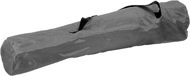 Крісло для риболовлі, стільчик для кемпінгу, складне крісло рибалки, режисерське крісло, темно-сірий, з підстаканником та сумкою