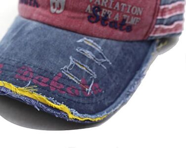 Чоловіча кепка бейсболка CheChury Vintage Snapback, чорна, регульована, для спорту та відпочинку