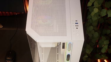 Корпус ATX KRUX Empero White, 4 вентилятори 120мм ARGB, тип 