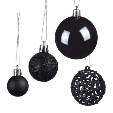 Relaxdays Set of 150 Christmas Baubles