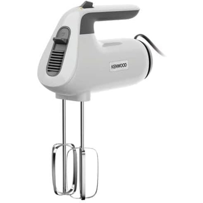 Міксер Kenwood QuickMix+ HMP50.000WH - ручний, 650 Вт, білий, з нержавіючої сталі, для випічки та приготування їжі